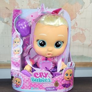 BRAND NEW Baby Doll Kiss Me Stella Cry Babies